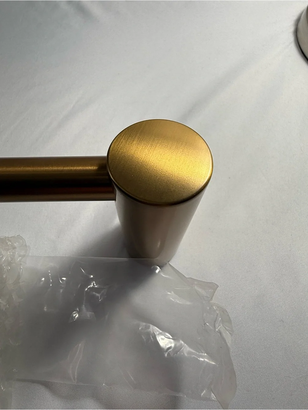 Moen Brushed Gold Shower/Towel Bar